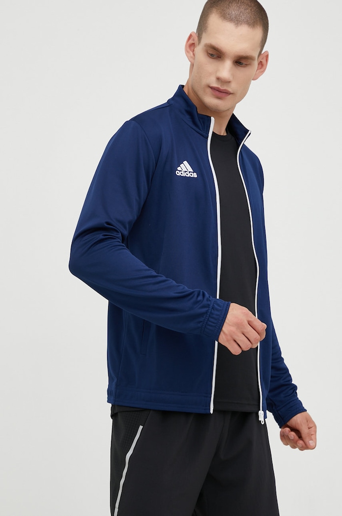 Tréninková mikina adidas Performance Entrada 22 bez kapuce námořnická modř H57523