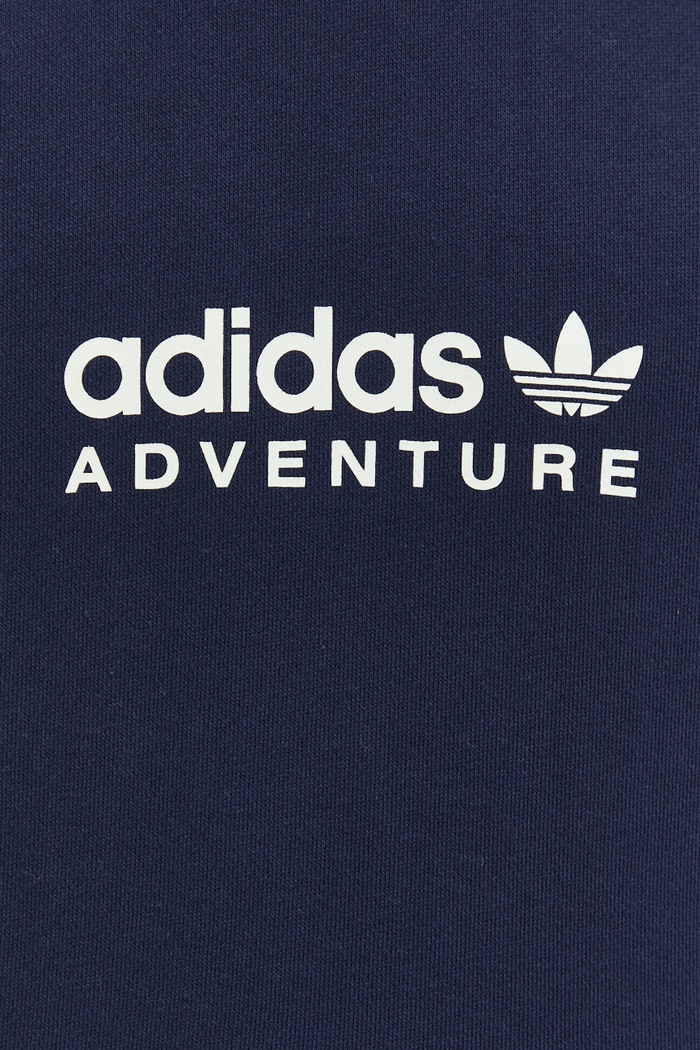 adidas Originals bluza bawełniana HK5004 granatowy