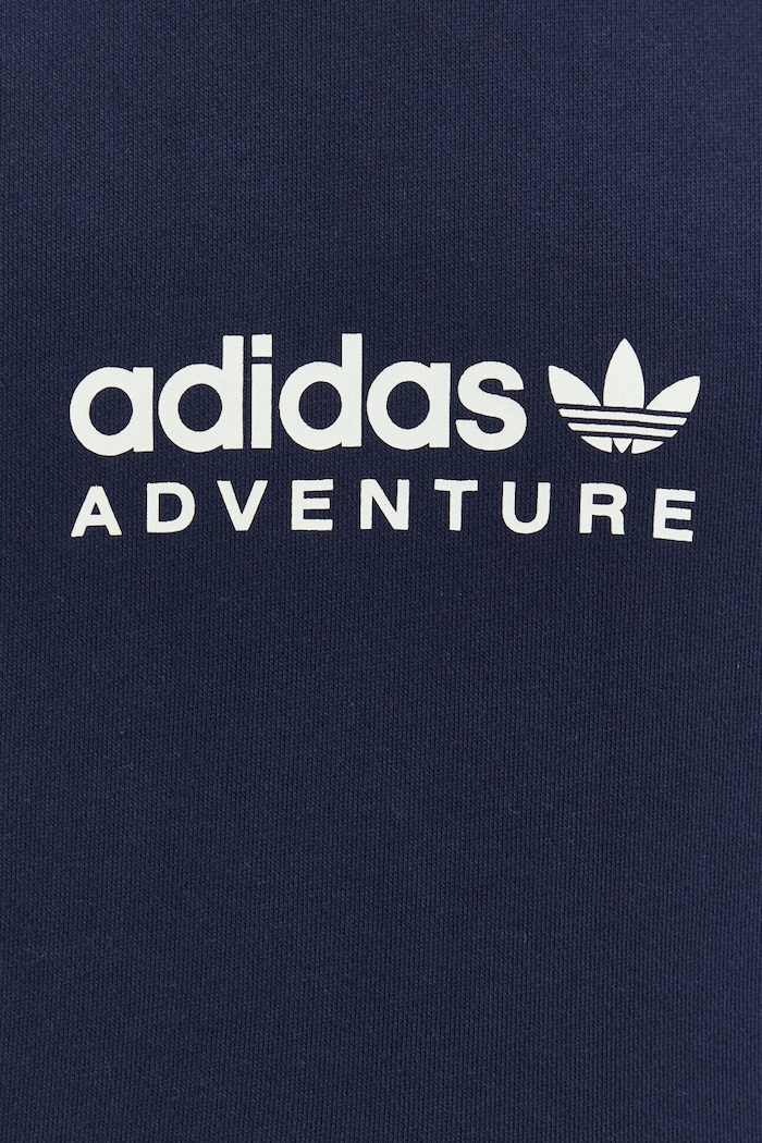 adidas Originals bluza bawełniana HK5004 granatowy