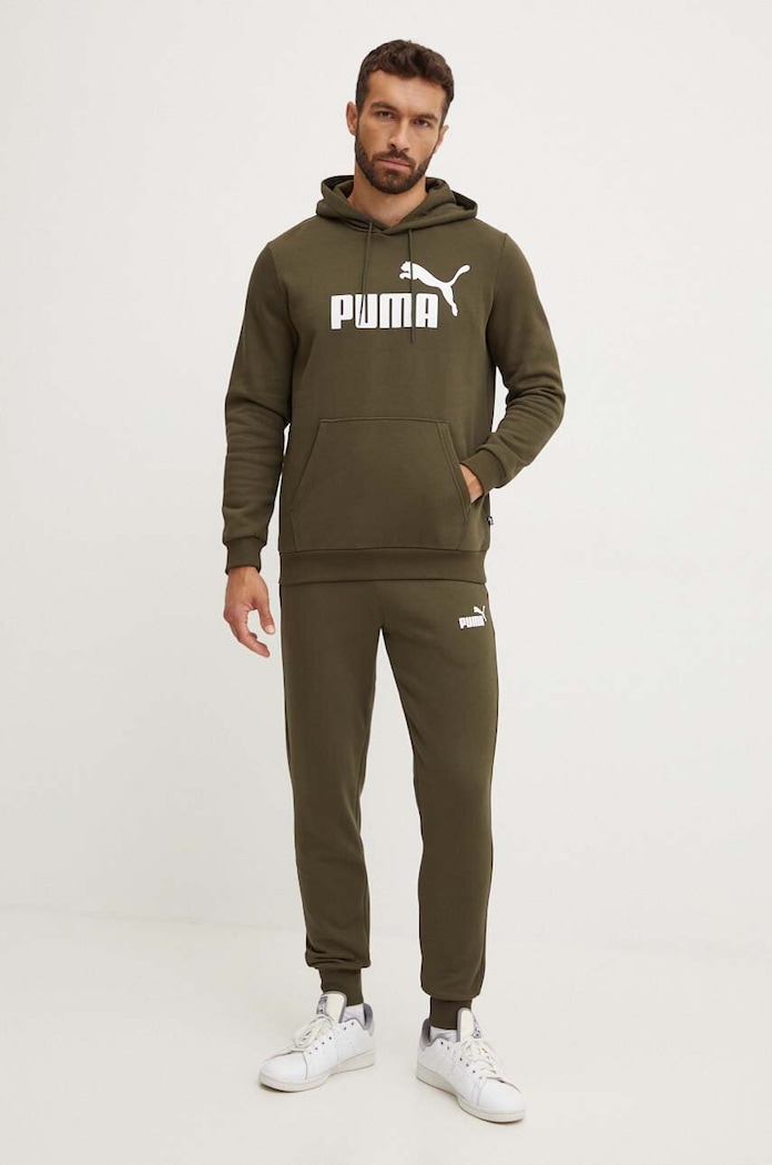 Mikina Puma 586687 zelená AW24
