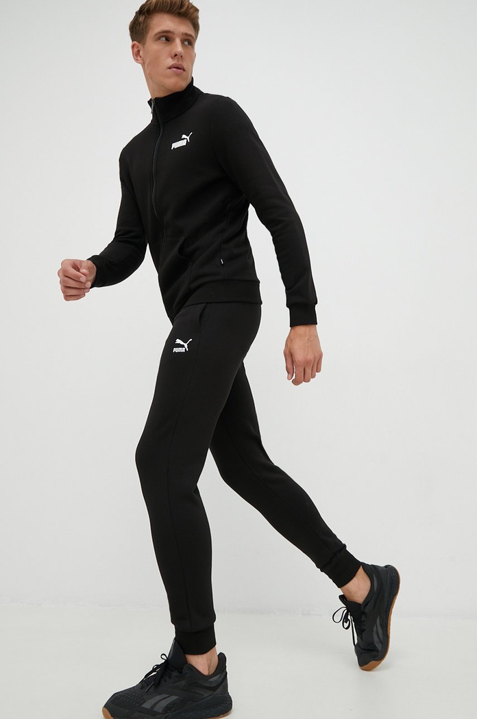 Puma bluza 586694 negru AW22