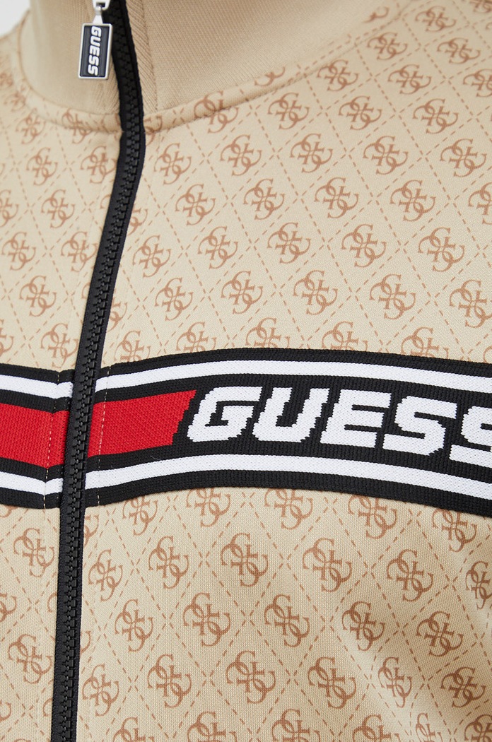 Суичър Guess KORBIN Z2BQ06.FL04Q бежов