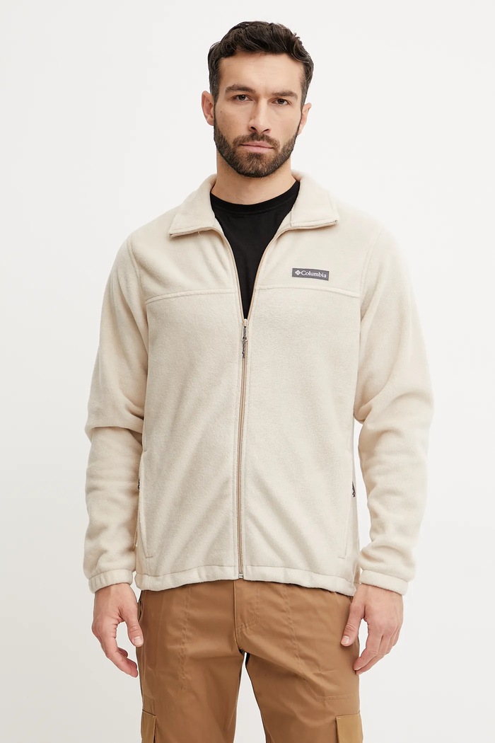 Columbia bluza sportowa męska Steens Mountain bez kaptura beżowy 1476671
