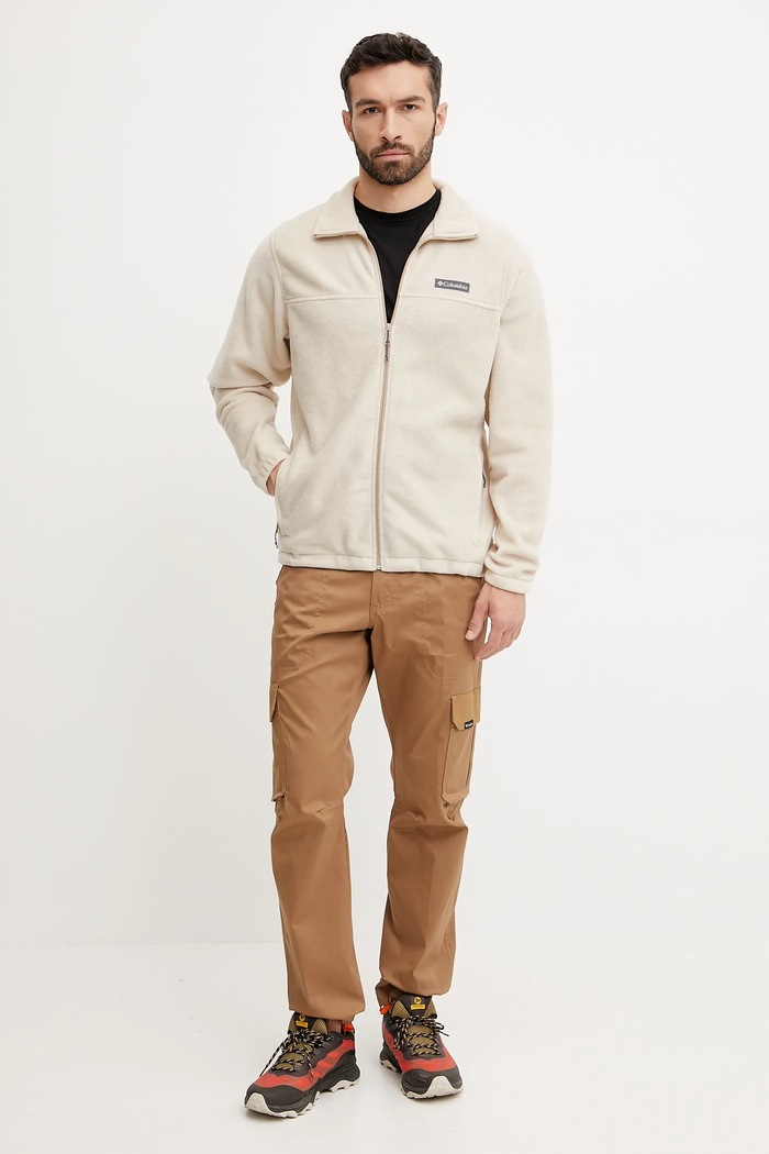 Columbia bluza sportowa męska Steens Mountain 1476671 beżowy SS26