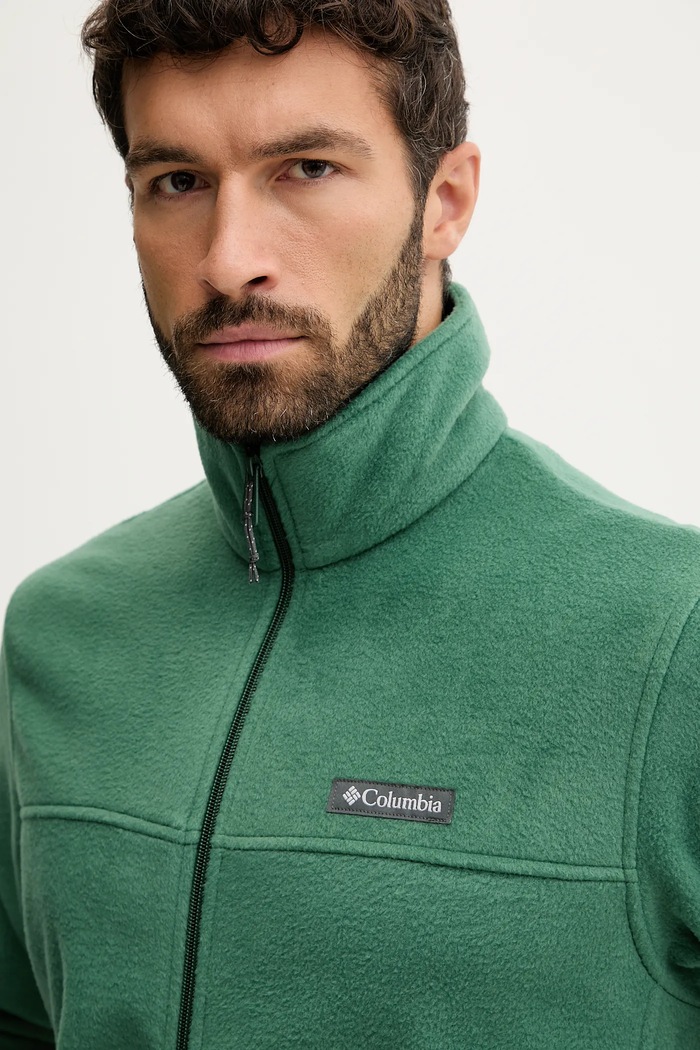Columbia bluză sport pentru bărbați Steens Mountain verde 1476671