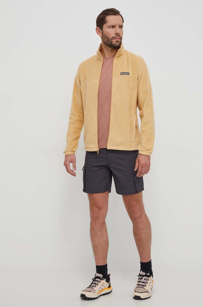 Columbia bluză sport pentru bărbați Steens Mountain 1476671 bej SS26