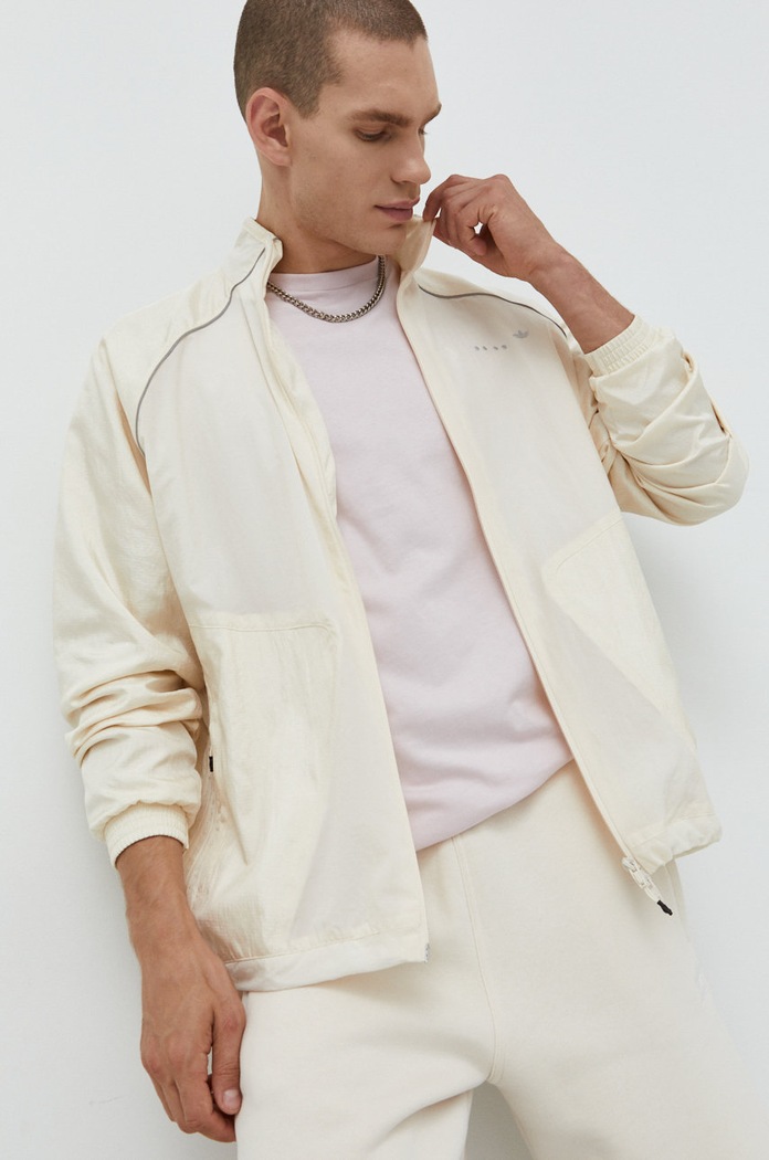 adidas Originals kurtka beżowy HK2729
