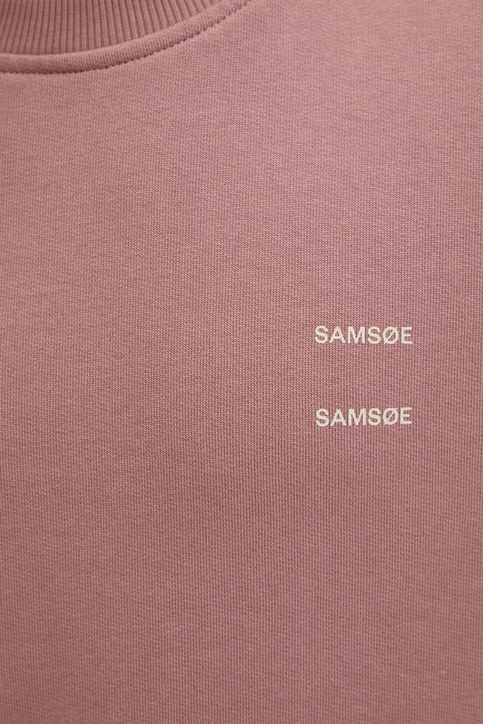 Samsoe Samsoe bluza bawełniana JOEL M22300127 różowy