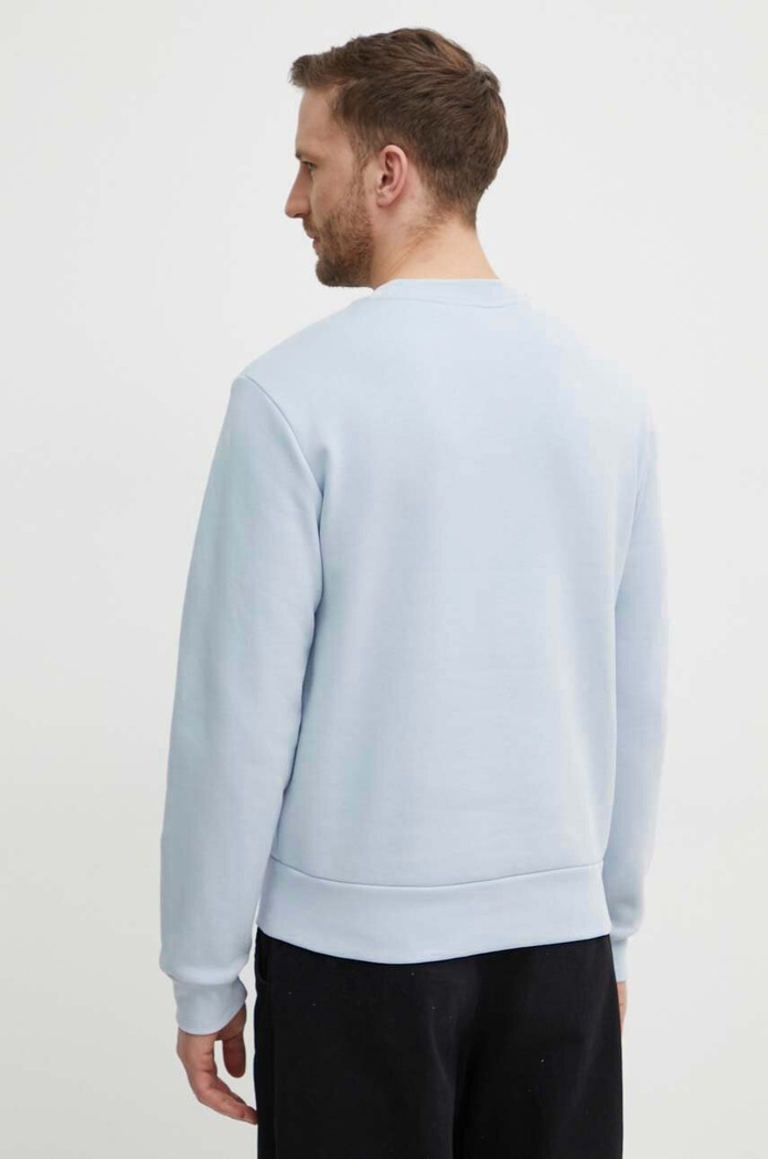 Odzież Lacoste bluza męska z bawełną SH9608 niebieski