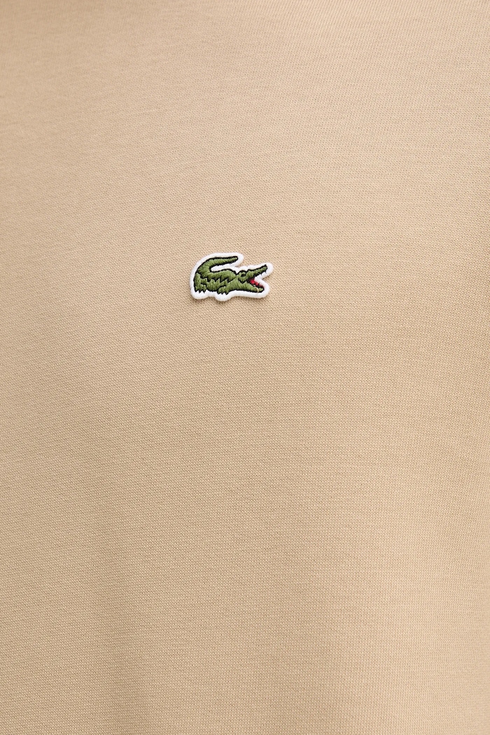 Lacoste pulover moški z bombažem SH9608 bež