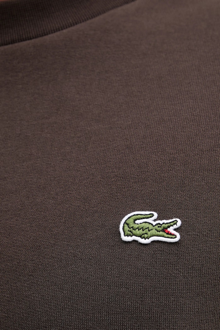 Lacoste hanorac pentru bărbați cu bumbac SH9608 maro
