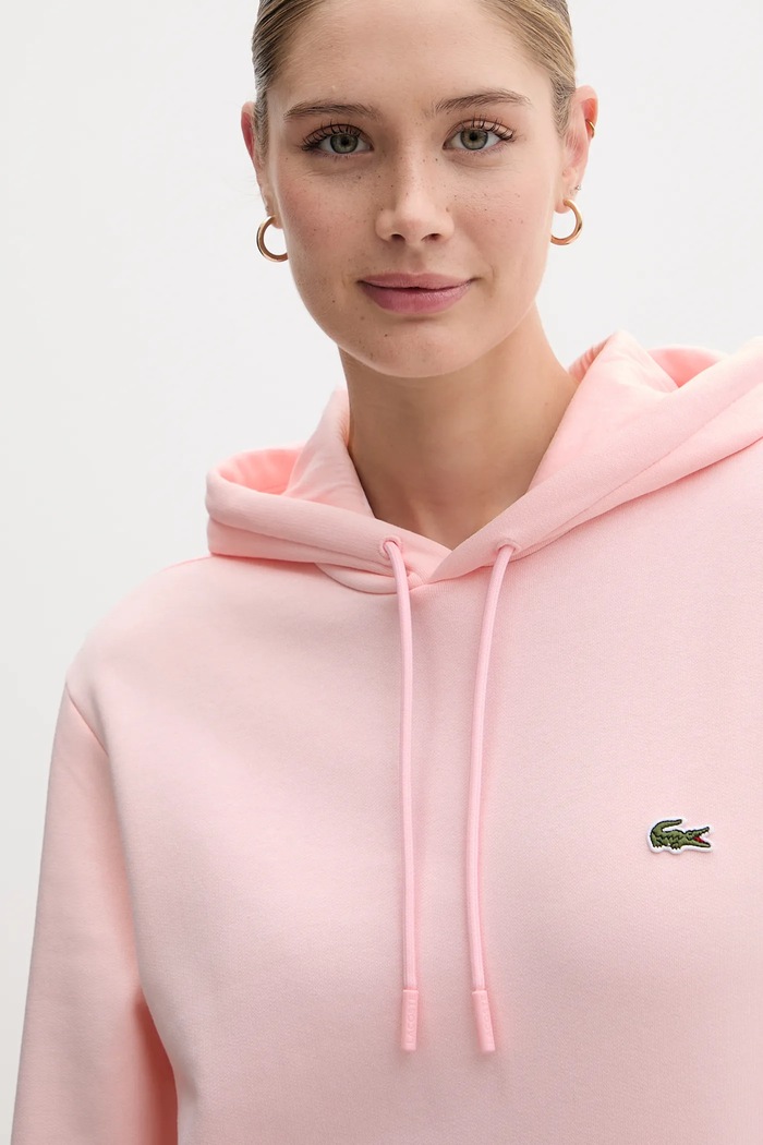 Lacoste суичър с качулка от памук SH9623