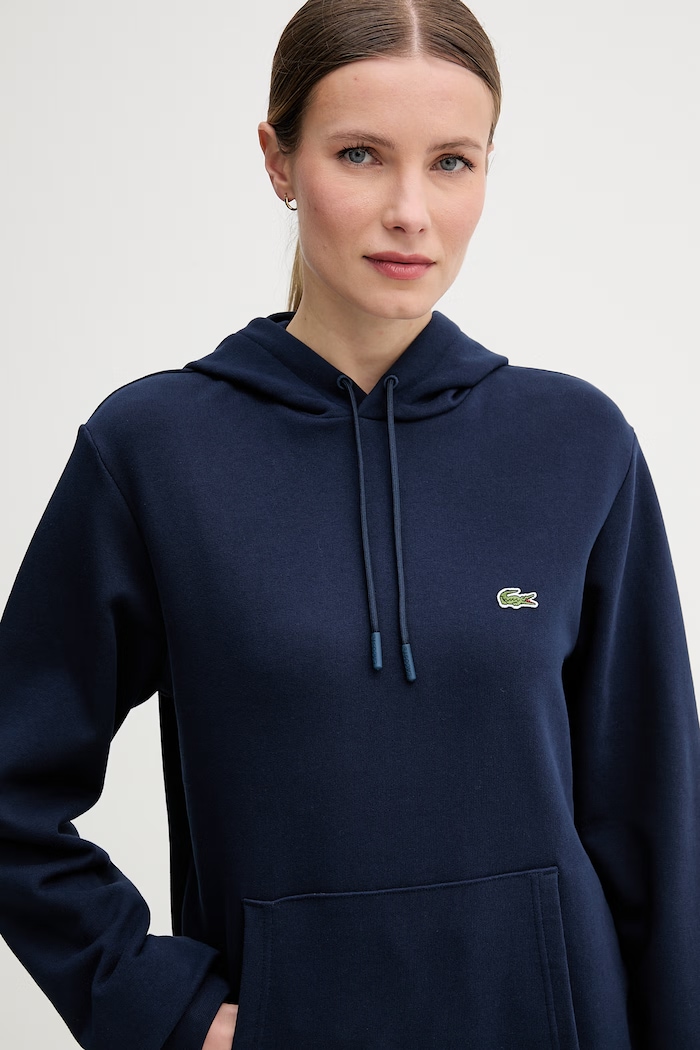 Lacoste bluza z kapturem bawełniana SH9623