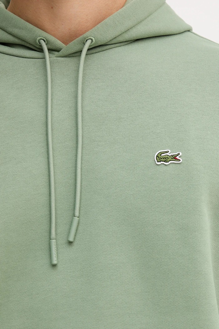 Lacoste pulover s kapuco bombažen SH9623