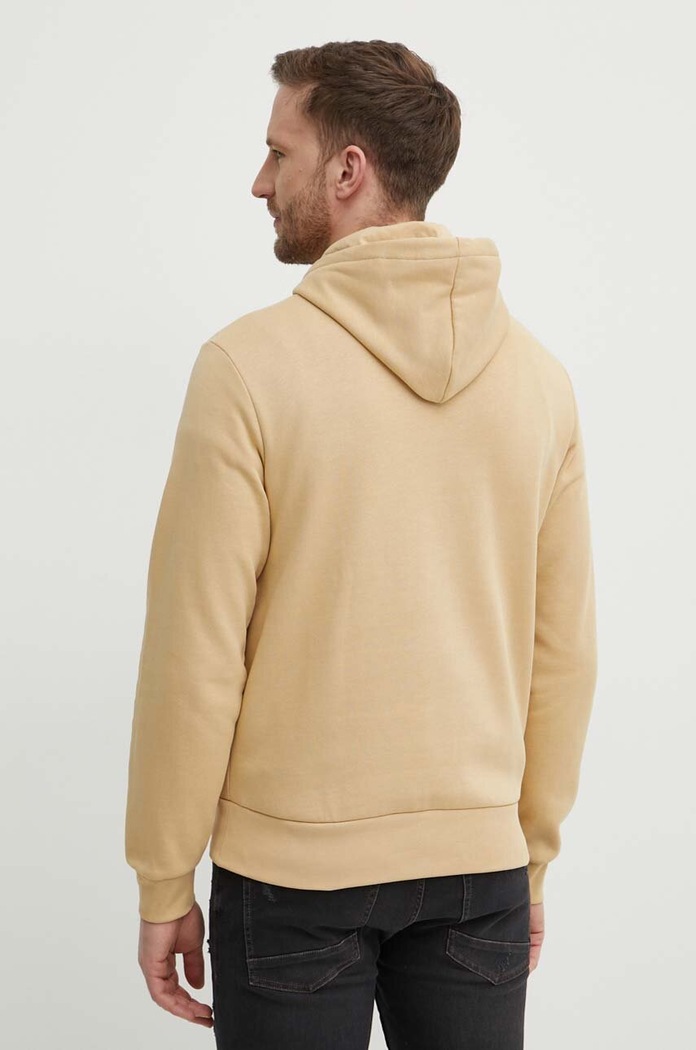 Odzież Lacoste bluza z kapturem bawełniana SH9623 beżowy