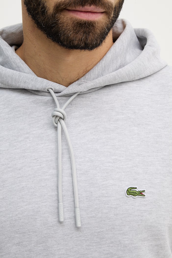 Lacoste hanorac cu glugă din bumbac SH9623