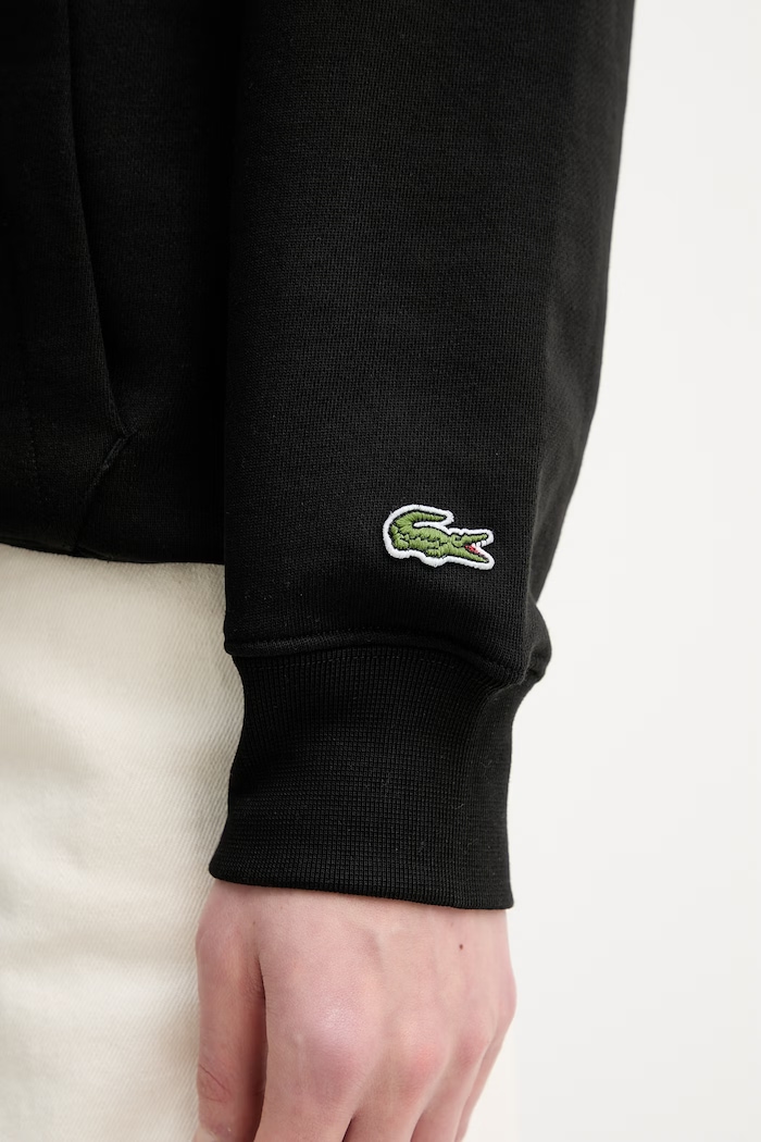 Lacoste pulover s kapuco bombažen SH9623