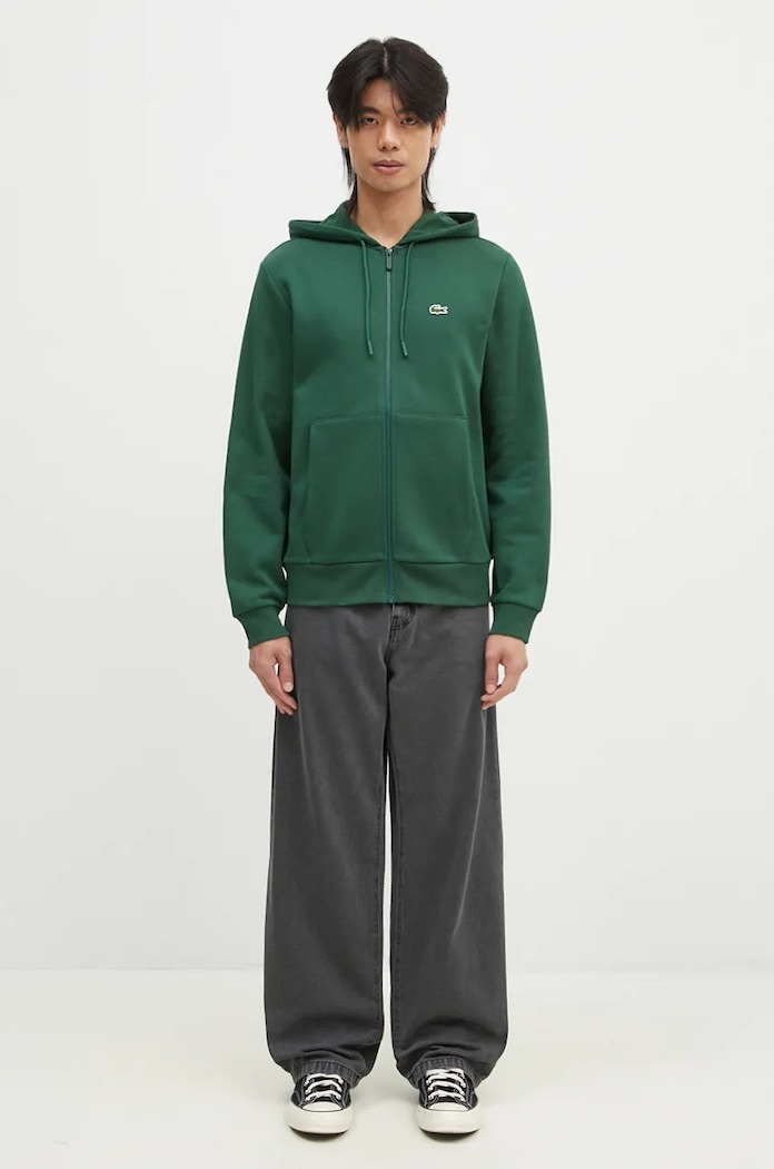 Суичър Lacoste SH9626 зелен