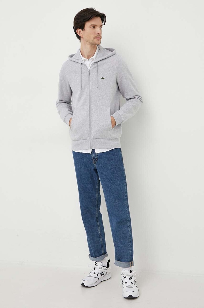 Lacoste bluza SH9626 gri SS26