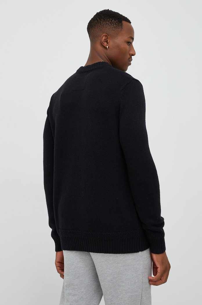 Oblečení Svetr z vlněné směsi Quiksilver EQYSW03281 černá