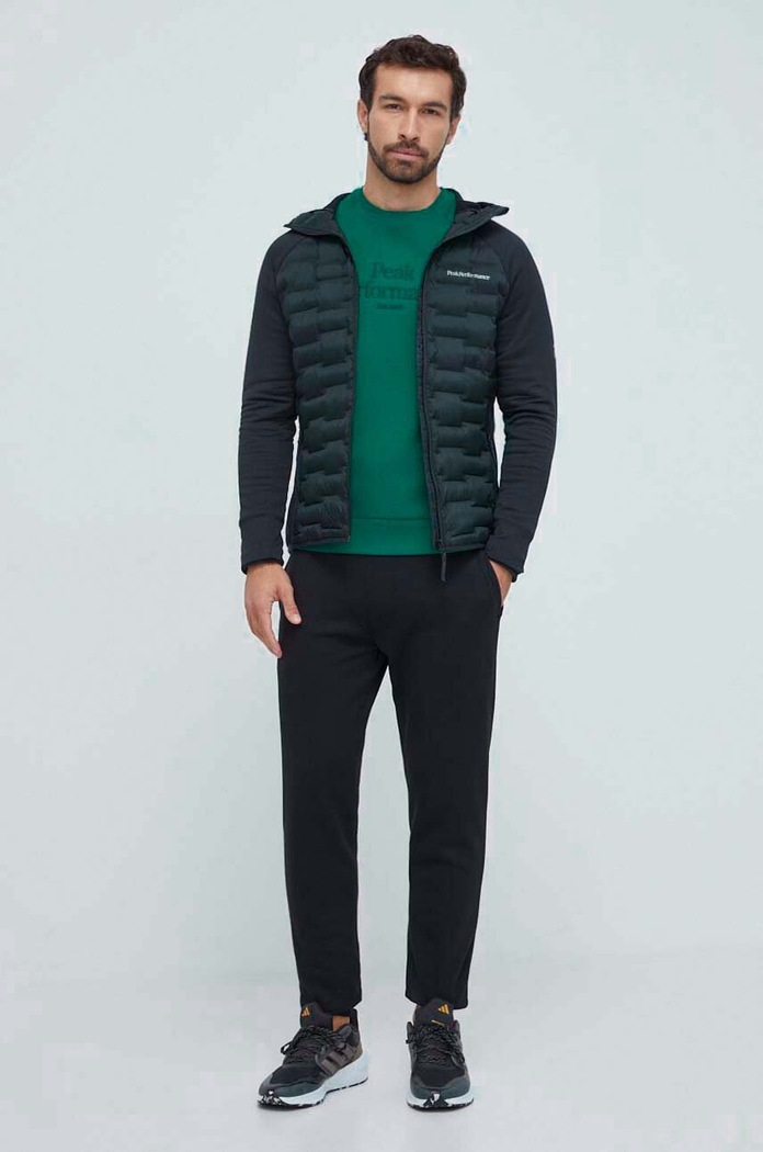 Mikina Peak Performance G77755 zelená AW23