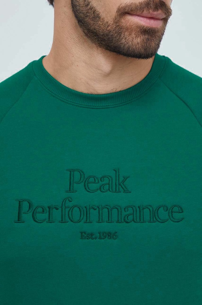 Mikina Peak Performance G77755 zelená