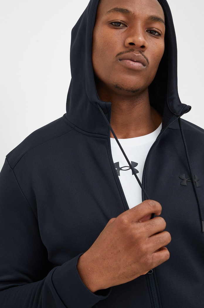 Under Armour bluză trening uni negru 1373357