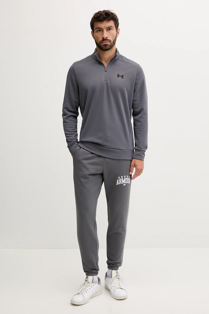 Under Armour hanorac de antrenament bărbătesc 1373358 gri SS26