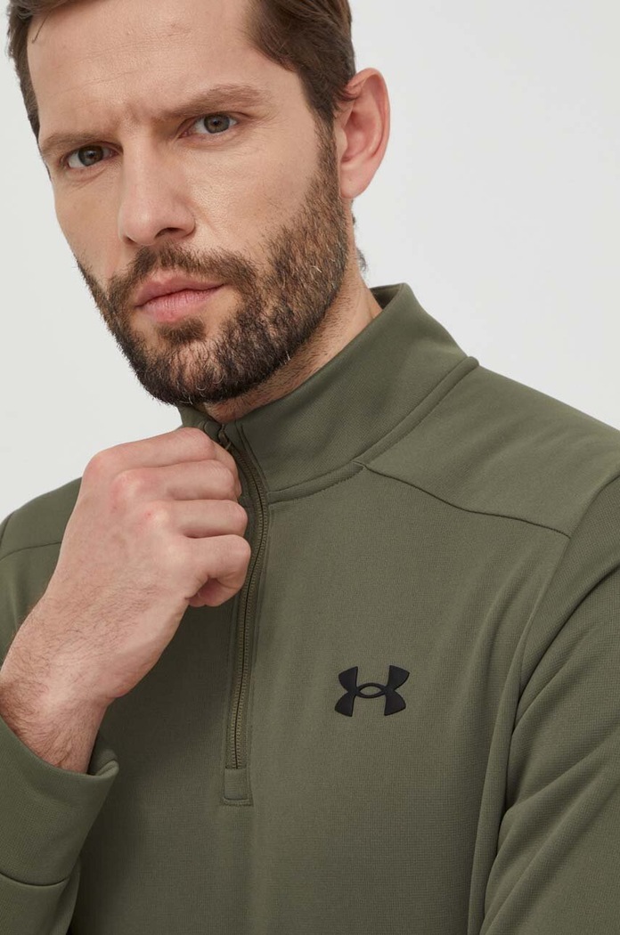 Under Armour hanorac de antrenament bărbați verde 1373358