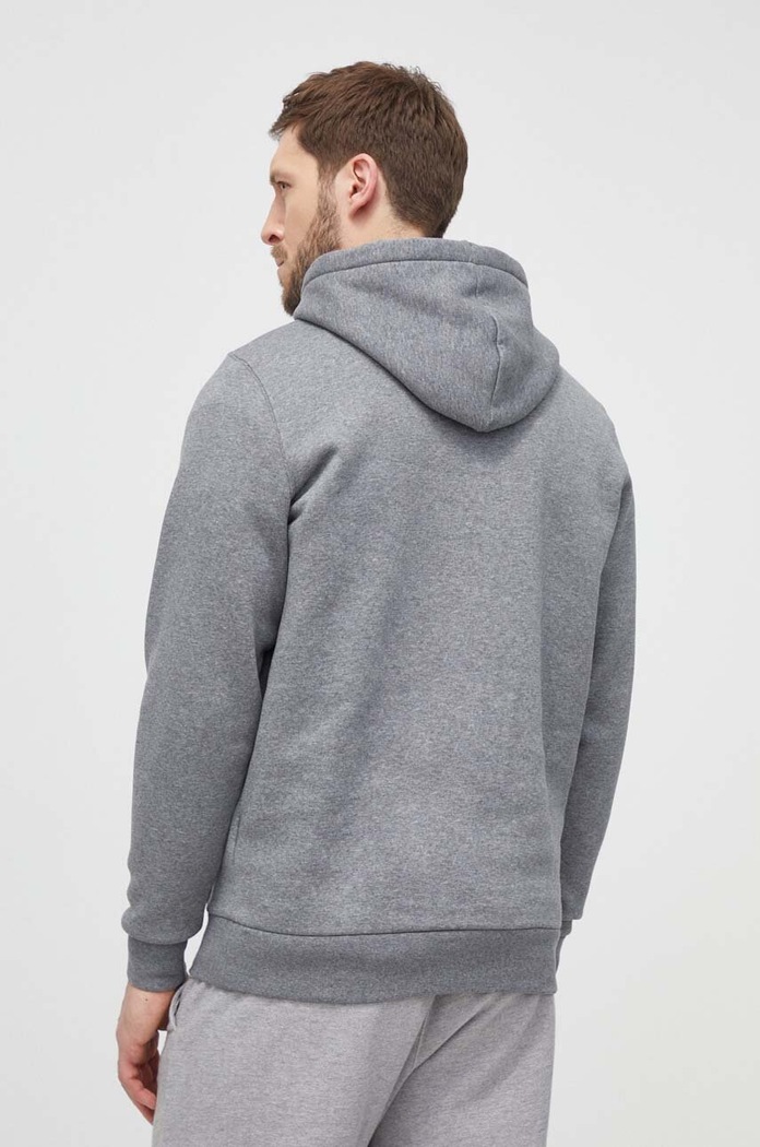 Oblečení Under Armour mikina s kapucí pánská s bavlnou Essential Fleece 1373880 šedá
