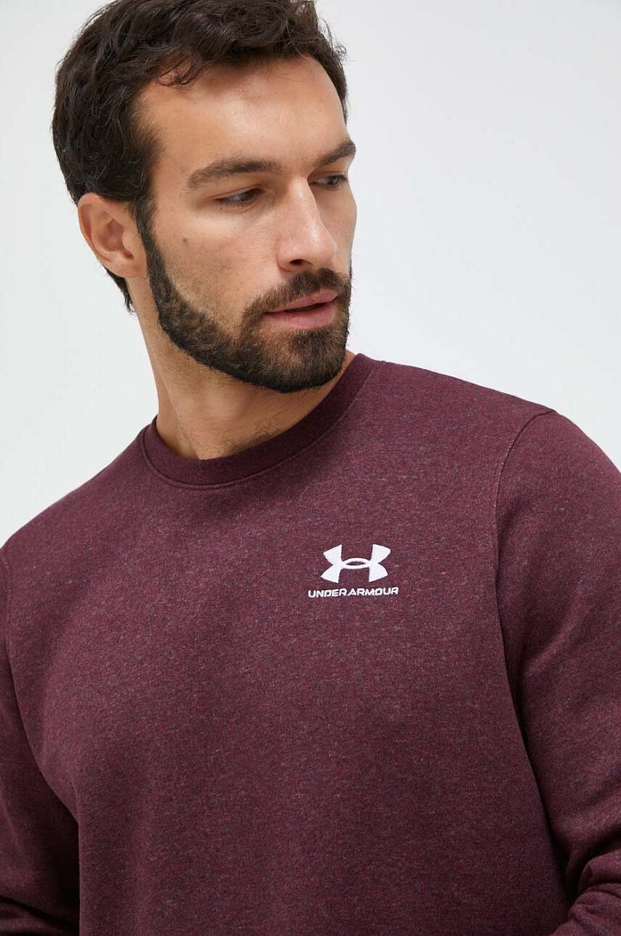 Суичър Under Armour без качулка бордо 1374250