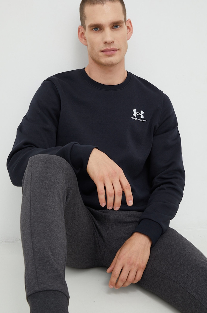 Under Armour felső sima fekete 1374250