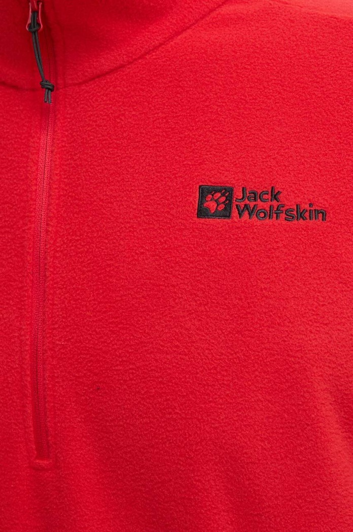Sportovní mikina Jack Wolfskin Taunus 1709522 červená