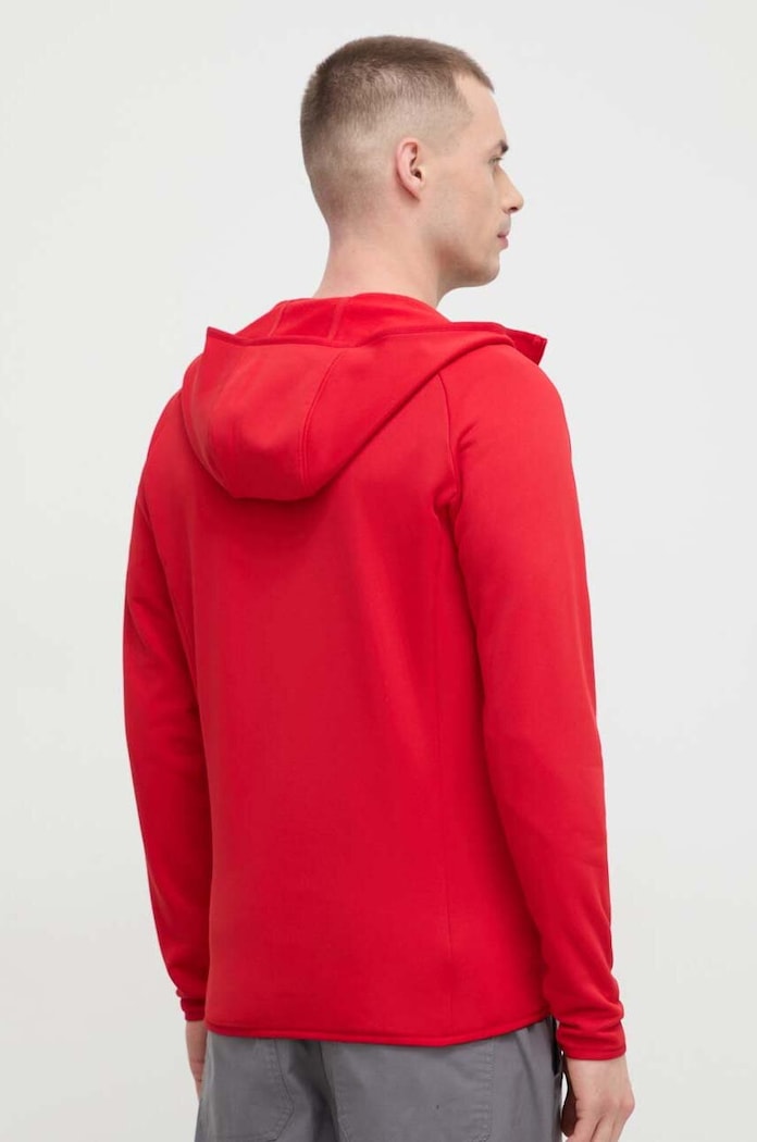 Oblečenie Športová mikina Jack Wolfskin Baiselberg 1710541 červená
