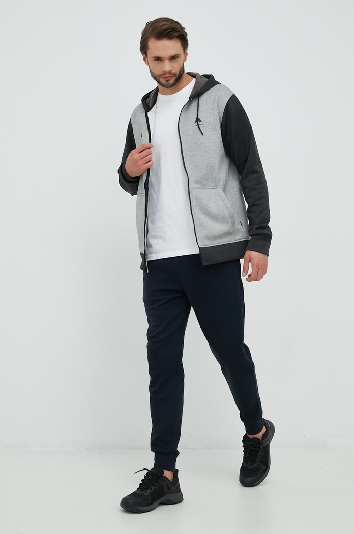 Mikina Burton Oak 16224110020 šedá AW22