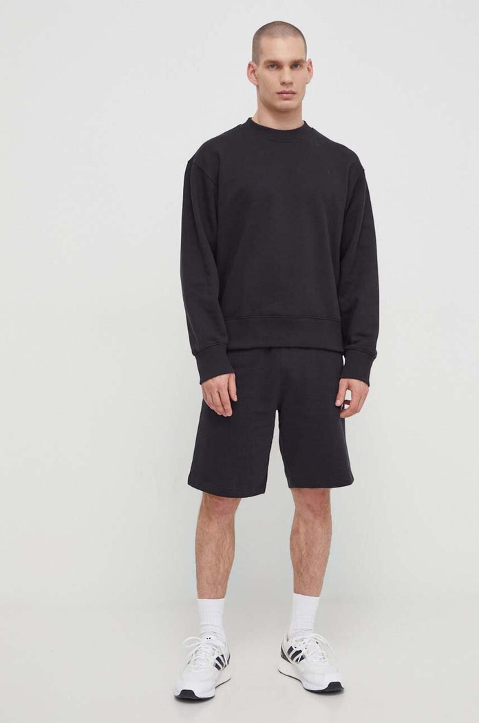 Bavlněná mikina adidas Originals Contempo French Terry HK2938 černá SS24