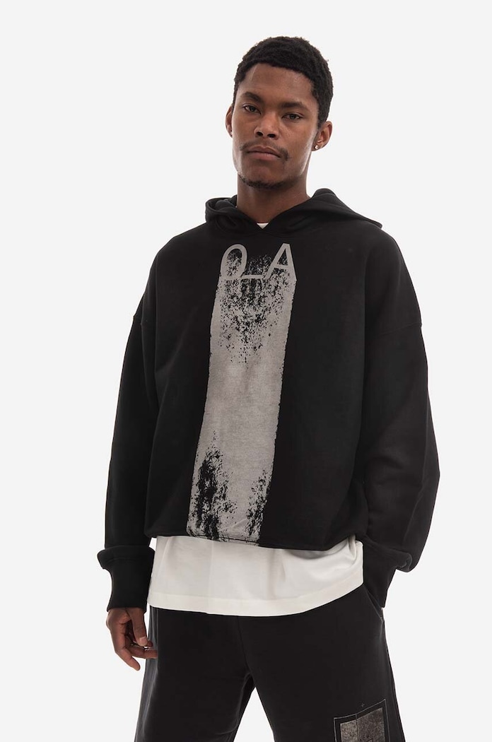 A-COLD-WALL* cotton sweatshirt Plaster Hoodie cotton black ACWMW085