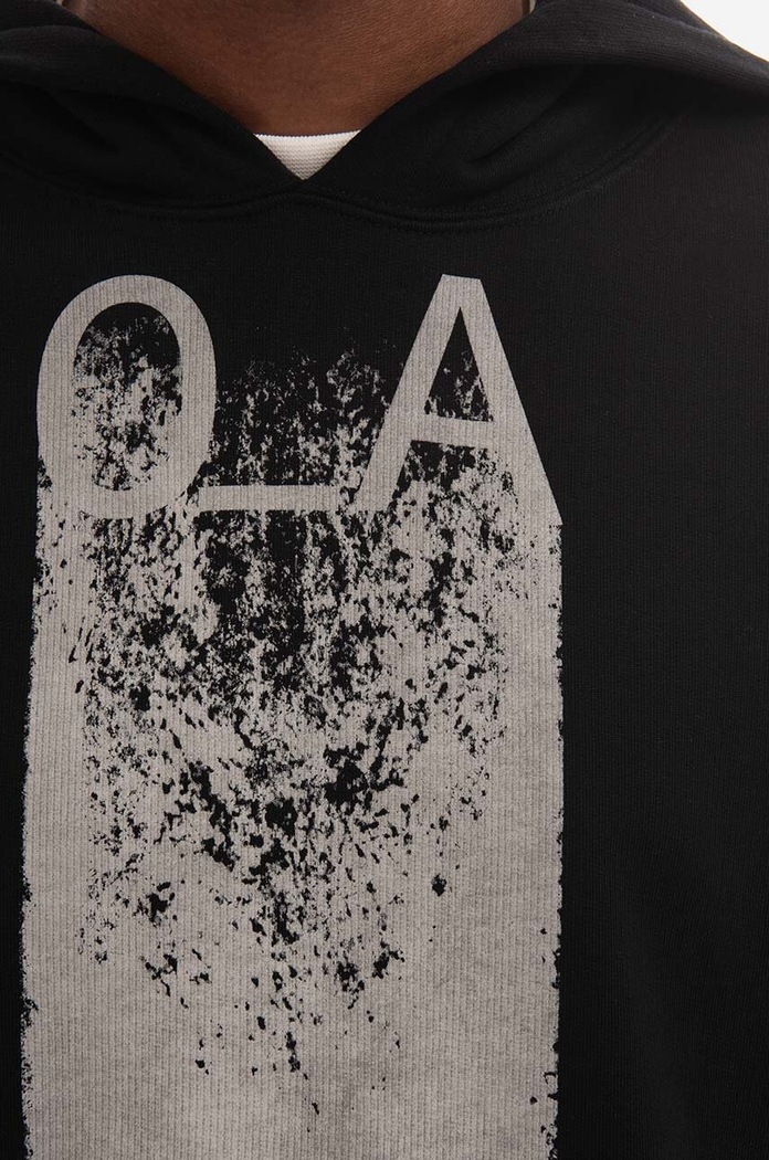 A-COLD-WALL* cotton sweatshirt Plaster Hoodie black ACWMW085