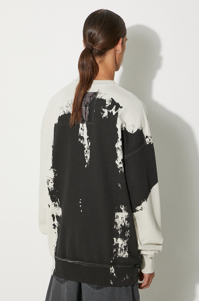 Clothing A-COLD-WALL* cotton sweatshirt Relaxed Crewneck ACWMW087 black