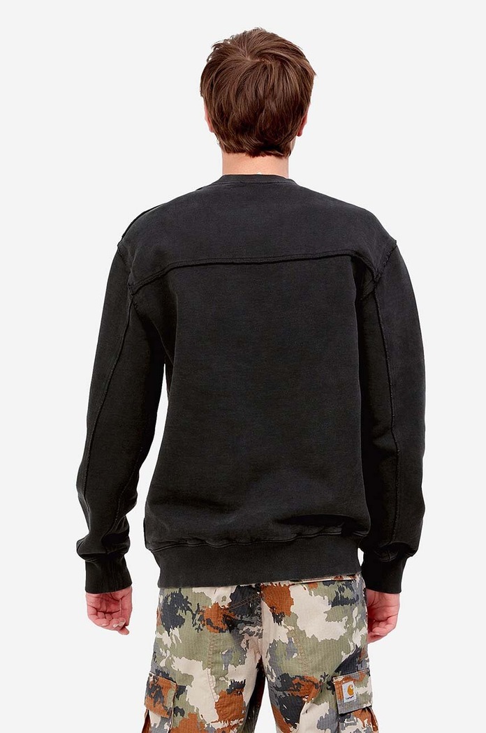 Clothing Carhartt WIP cotton sweatshirt Carhartt WIP Marfa Sweat I030638 ARTICHOKE I030638 black