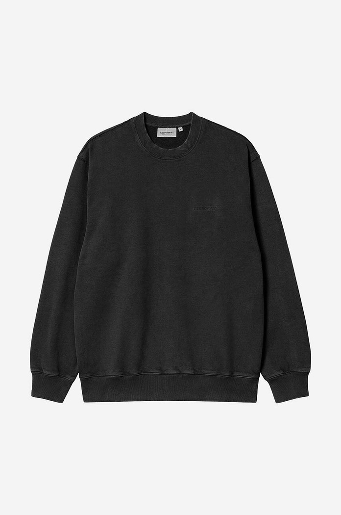 Carhartt WIP cotton sweatshirt Carhartt WIP Marfa Sweat I030638 ARTICHOKE black I030638