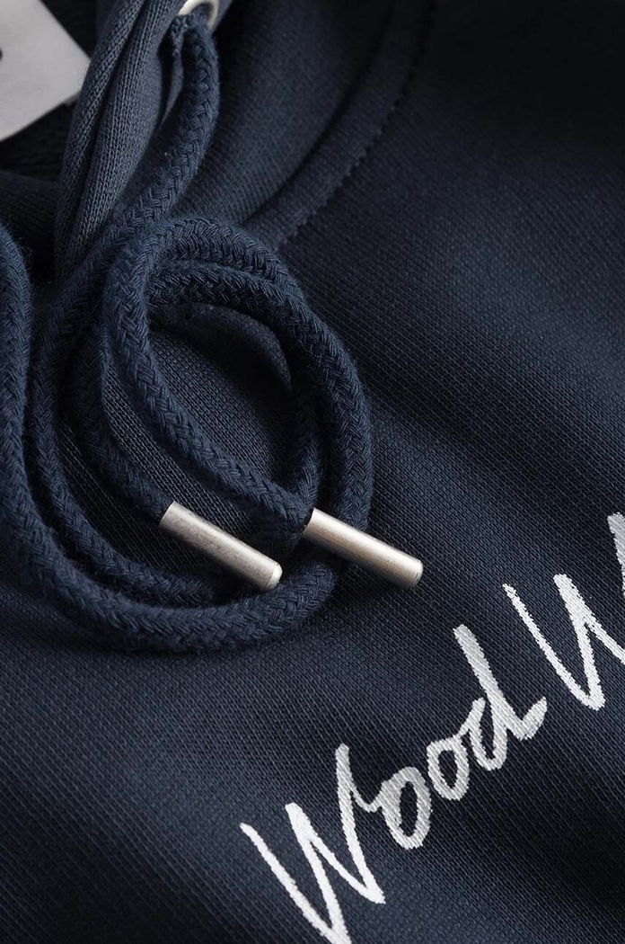 Wood Wood bluza bawełniana Fred x Fila 12045600.2474.NAVY
