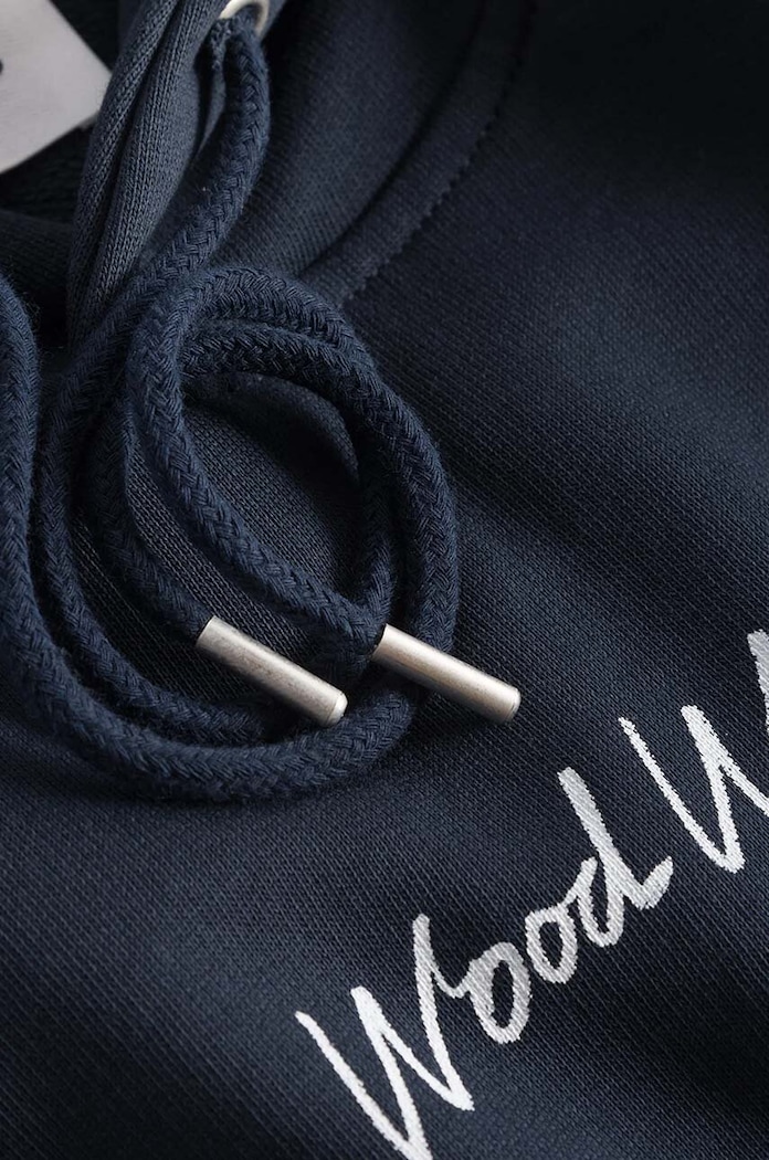 Wood Wood bluza bawełniana Fred x Fila 12045600.2474.NAVY