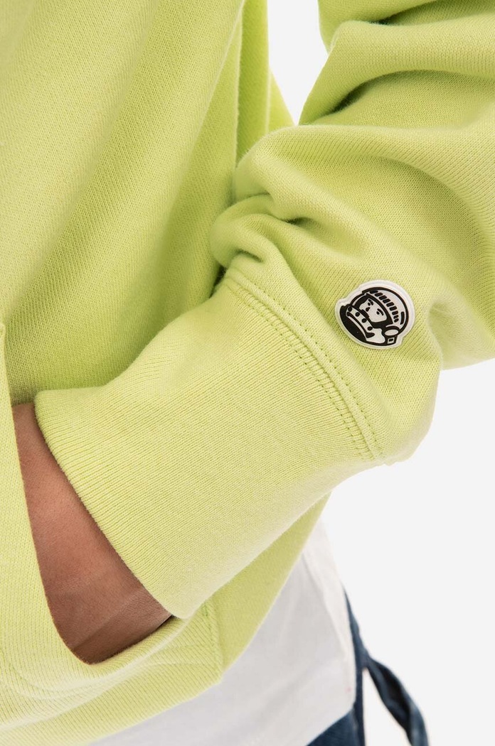 Billionaire Boys Club cotton sweatshirt Signal Popover Hood B22322 green