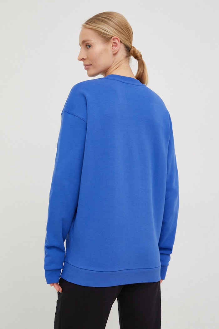Arkk Copenhagen bluza bawełniana niebieski AA5227.0152