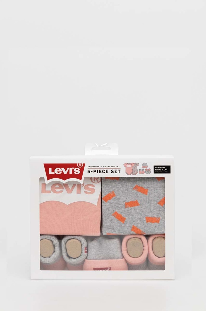 Komplet za bebe Levi's NL0283.G. roza