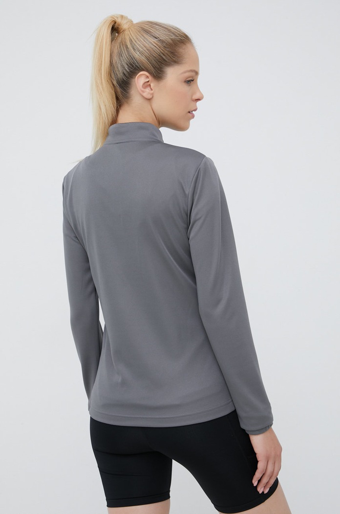 Oblečení Tréninkové tričko s dlouhým rukávem adidas Performance Entrada 22 H57542 šedá