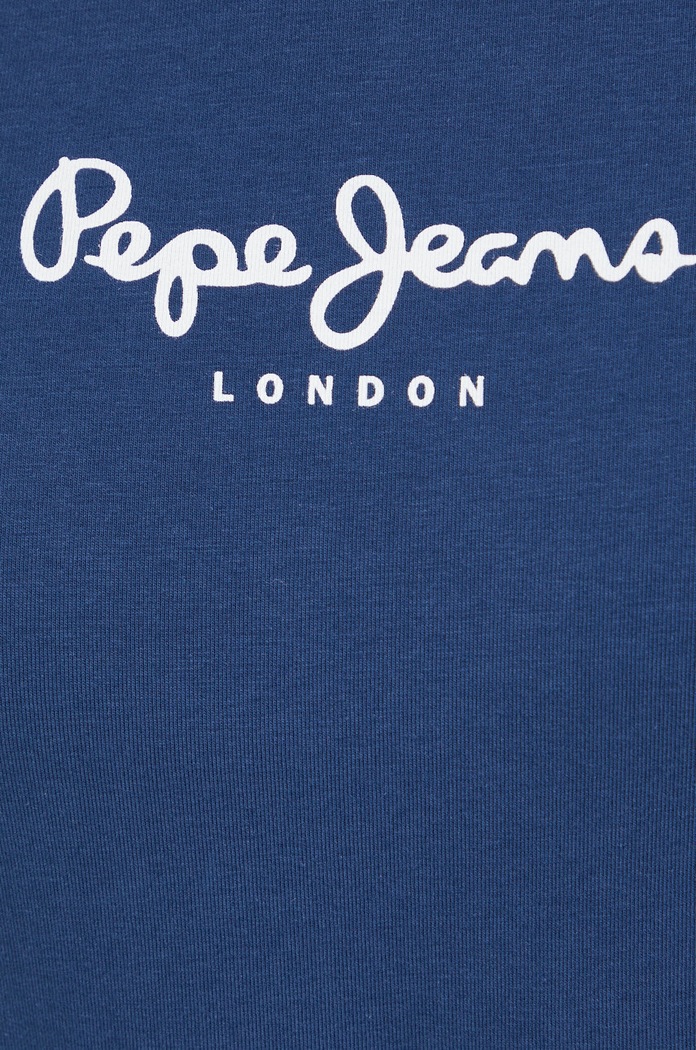Tričko s dlhým rukávom Pepe Jeans PL505203.595 tmavomodrá