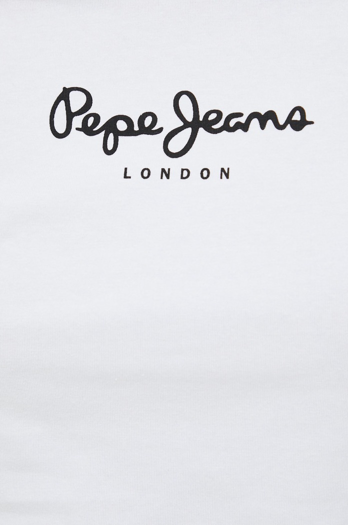 Majica dugih rukava Pepe Jeans PL505203.800 bijela