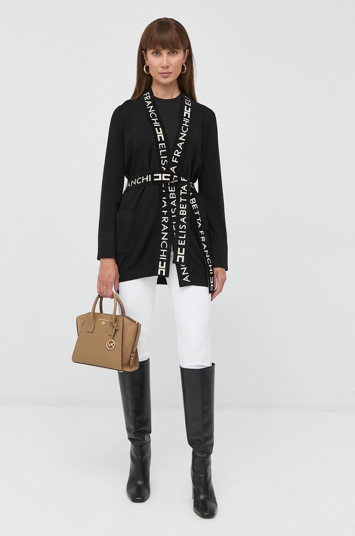 Лонгслів Max Mara Leisure 39760126600 чорний AW22